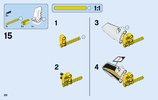 Notice / Instructions de Montage - LEGO - Technic - 42044 - L'avion de chasse acrobatique: Page 20