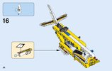 Notice / Instructions de Montage - LEGO - Technic - 42044 - L'avion de chasse acrobatique: Page 22