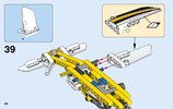 Notice / Instructions de Montage - LEGO - Technic - 42044 - L'avion de chasse acrobatique: Page 42