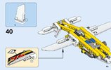 Notice / Instructions de Montage - LEGO - Technic - 42044 - L'avion de chasse acrobatique: Page 43