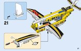 Notice / Instructions de Montage - LEGO - Technic - 42044 - L'avion de chasse acrobatique: Page 27