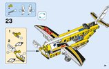 Notice / Instructions de Montage - LEGO - Technic - 42044 - L'avion de chasse acrobatique: Page 29