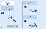 Notice / Instructions de Montage - LEGO - Technic - 42045 - L'hydravion de course: Page 22