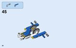 Notice / Instructions de Montage - LEGO - Technic - 42045 - L'hydravion de course: Page 36