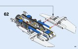 Notice / Instructions de Montage - LEGO - Technic - 42045 - L'hydravion de course: Page 53