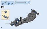 Notice / Instructions de Montage - LEGO - Technic - 42046 - La voiture du fuyard: Page 18