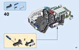 Notice / Instructions de Montage - LEGO - Technic - 42047 - La voiture d'intervention de police: Page 35