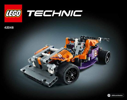 Notice / Instructions de Montage - LEGO - Technic - 42048 - Le karting: Page 1