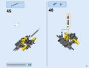 Notice / Instructions de Montage - LEGO - Technic - 42053 - Volvo EW160E: Page 21