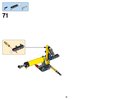 Notice / Instructions de Montage - LEGO - Technic - 42053 - Volvo EW160E: Page 47