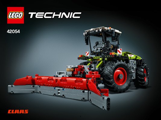 Notice / Instructions de Montage - LEGO - Technic - 42054 - CLAAS XERION 5000 TRAC VC: Page 1