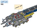 Notice / Instructions de Montage - LEGO - Technic - 42055 - La pelleteuse à godets: Page 199