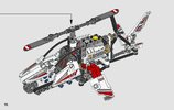 Notice / Instructions de Montage - LEGO - Technic - 42057 - L'hélicoptère ultra-léger: Page 70