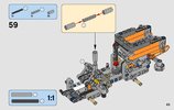 Notice / Instructions de Montage - LEGO - Technic - 42060 - L'équipe de réparation routière: Page 43