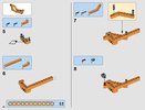 Notice / Instructions de Montage - LEGO - Technic - 42062 - Le transport du conteneur: Page 44