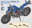 Notice / Instructions de Montage - LEGO - Technic - 42063 - BMW R 1200 GS Adventure: Page 74