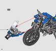 Notice / Instructions de Montage - LEGO - Technic - 42063 - BMW R 1200 GS Adventure: Page 82