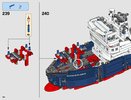 Notice / Instructions de Montage - LEGO - Technic - 42064 - Le navire d'exploration: Page 184