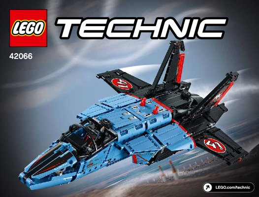 Notice / Instructions de Montage - LEGO - Technic - 42066 - Le jet de course: Page 1