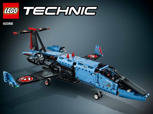 Notice / Instructions de Montage - LEGO - Technic - 42066 - Le jet de course: Page 1