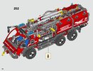 Notice / Instructions de Montage - LEGO - Technic - 42068 - Le véhicule de secours de l'aéroport: Page 182