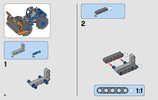 Notice / Instructions de Montage - LEGO - Technic - 42071 - Le bulldozer: Page 4