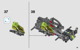 Notice / Instructions de Montage - LEGO - Technic - 42072 - TOUT FEU !: Page 35