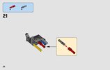 Notice / Instructions de Montage - LEGO - Technic - 42072 - TOUT FEU !: Page 22