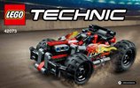 Notice / Instructions de Montage - LEGO - Technic - 42073 - TOUT FLAMME !: Page 1