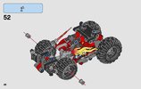 Notice / Instructions de Montage - LEGO - Technic - 42073 - TOUT FLAMME !: Page 48