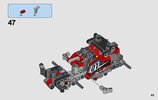 Notice / Instructions de Montage - LEGO - Technic - 42073 - TOUT FLAMME !: Page 43