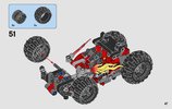 Notice / Instructions de Montage - LEGO - Technic - 42073 - TOUT FLAMME !: Page 47