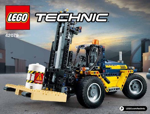 Notice / Instructions de Montage - LEGO - 42079 - Heavy Duty Forklift: Page 1