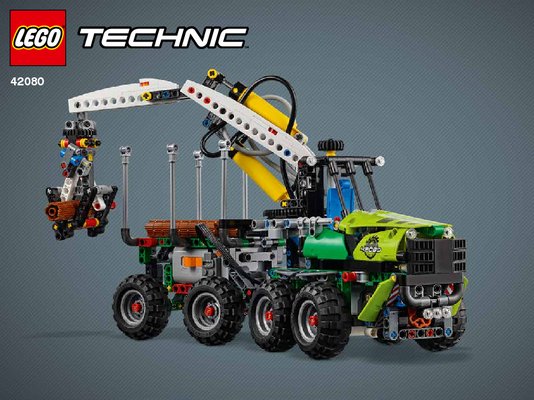 Notice / Instructions de Montage - LEGO - 42080 - Forest Machine: Page 1