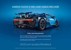 Notice / Instructions de Montage - LEGO - 42083 - Bugatti Chiron: Page 31