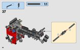 Notice / Instructions de Montage - LEGO - Technic - 42084 - Le camion à crochet: Page 36