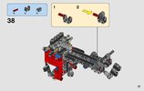 Notice / Instructions de Montage - LEGO - Technic - 42084 - Le camion à crochet: Page 37