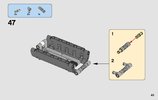 Notice / Instructions de Montage - LEGO - Technic - 42084 - Le camion à crochet: Page 43