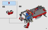 Notice / Instructions de Montage - LEGO - Technic - 42084 - Le camion à crochet: Page 47