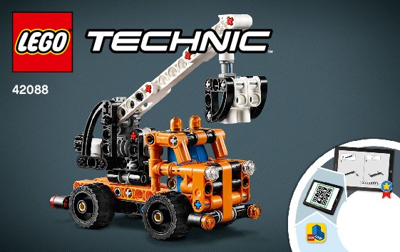 Notice / Instructions de Montage - LEGO - 42088 - Cherry Picker: Page 1