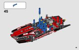 Notice / Instructions de Montage - LEGO - 42089 - Power Boat: Page 49