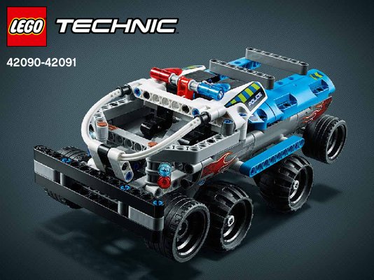 Notice / Instructions de Montage - LEGO - 42090 - Getaway Truck: Page 1