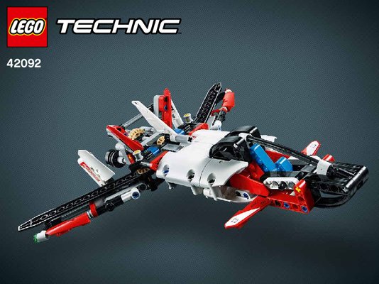 Notice / Instructions de Montage - LEGO - 42092 - Rescue Helicopter: Page 1