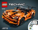 Notice / Instructions de Montage - LEGO - 42093 - Chevrolet Corvette ZR1: Page 1