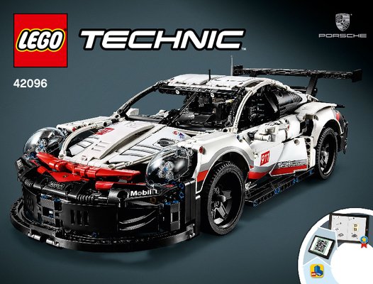 Notice / Instructions de Montage - LEGO - 42096 - Porsche 911 RSR: Page 1