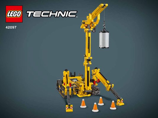 Notice / Instructions de Montage - LEGO - 42097 - Compact Crawler Crane: Page 1