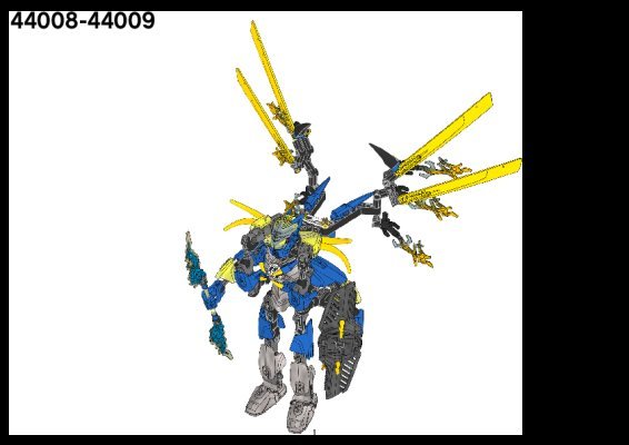 Notice / Instructions de Montage - LEGO - 44008 - SURGE: Page 1