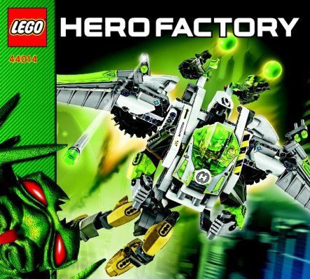 Notice / Instructions de Montage - LEGO - 44014 - Jet Rocka: Page 1