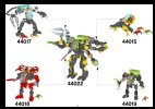 Notice / Instructions de Montage - LEGO - Hero Factory - 44015 - EVO ROBOT: Page 2