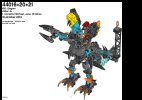 Notice / Instructions de Montage - LEGO - Hero Factory - 44016 - JAW BEAST VS. STORMER: Page 1